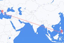 Flyreiser fra Ozamiz City, Filippinene til Korfu, Hellas