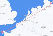 Flyg från Lübeck, Tyskland till Saint Helier, Jersey