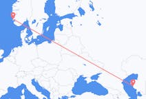出发地 哈萨克斯坦出发地 阿克套目的地 挪威海宁格松的航班