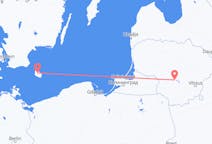 出发地 立陶宛出发地 考那斯目的地 丹麦博恩霍姆島的航班