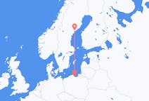 Flug frá Örnsköldsvík, Svíþjóð til Gdansk, Póllandi