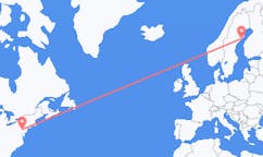 Flights from Lancaster to Umeå