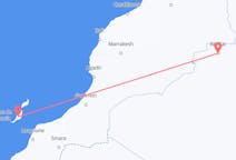 Vluchten van Béchar naar Fuerteventura