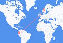 Flyrejser fra Jaen (Peru), Peru til Oslo, Norge
