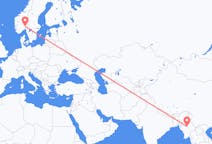 Flights from Mandalay to Oslo