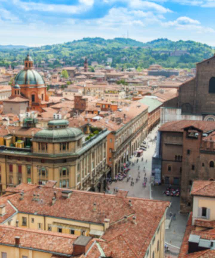Flights from Deauville, France to Bologna, Italy