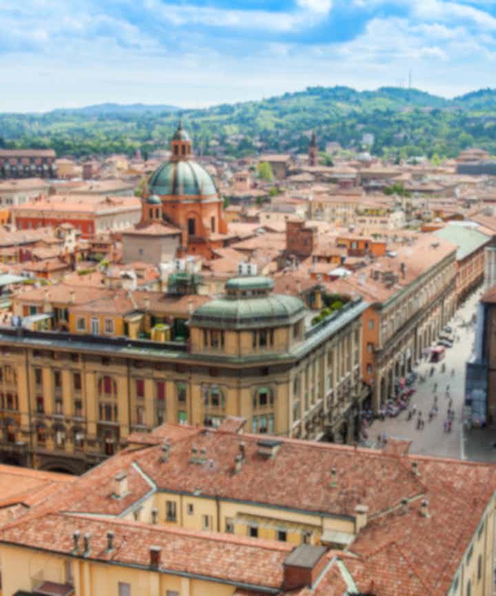 Flights from the city of Bologna, Italy to Europe