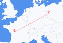 Flights from Poitiers, France to Zielona Góra, Poland