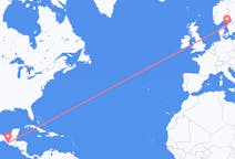 Flyg från Tapachula, Mexiko till Göteborg, Sverige
