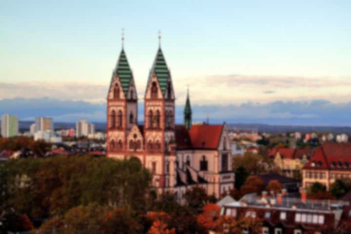 ドイツ、フライブルク・イム・ブライスガウの歴史巡りツアー