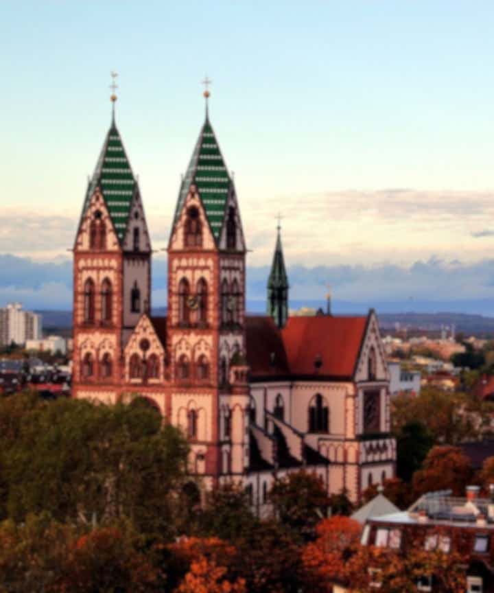德国Freiburg的城市观光旅游