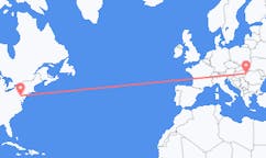 Flyrejser fra Lancaster, USA til Oradea, Rumænien