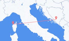 Flights from Calvi to Mostar