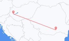 出发地 匈牙利Heviz目的地 罗马尼亚布加勒斯特的航班