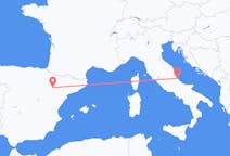 Flyg från Pescara, Italien till Zaragoza, Spanien