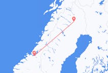 Fly fra Trondheim til Gällivare