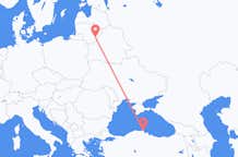 Flights from Sinop to Vilnius
