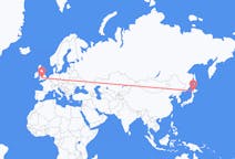 Flyrejser fra Sapporo, Japan til Bristol, England