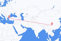 Flyg från Luzhou, Kina till Edremit, Turkiet