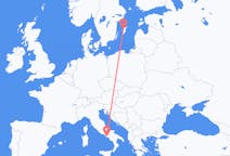 Flights from Visby, Sweden to Naples, Italy