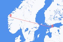 Flights from Sandane to Tallinn