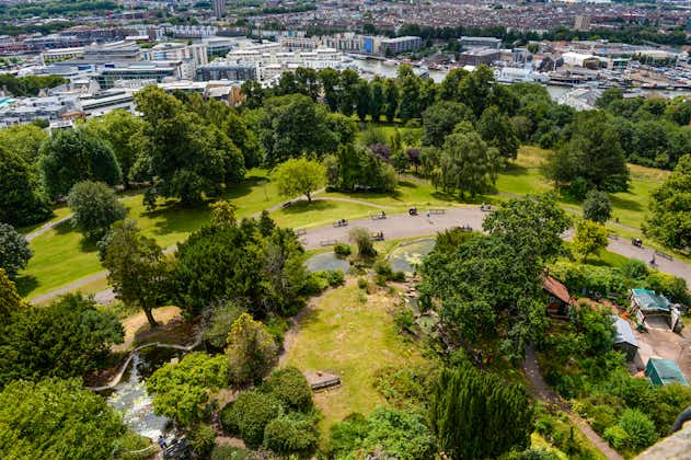 Photo of Brandon Hill as shown from the top of Cabot Tower in Bristol, UK.
