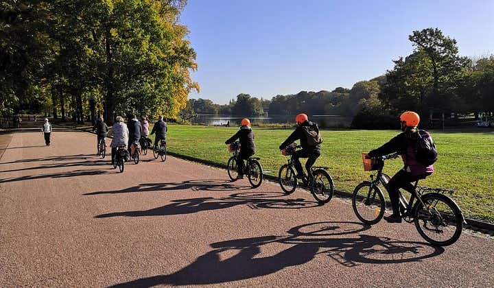 Lyon liten grupp guidad elcykeltur med en lokal guide