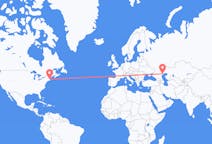 Flights from Boston, the United States to Astrakhan, Russia