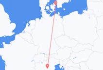 Flyrejser fra Reggio Emilia, Italien til København, Danmark