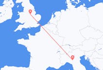 Flights from Parma, Italy to Nottingham, the United Kingdom
