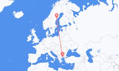Flyg från Örnsköldsvik, Sverige till Kavala, Grekland