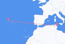 Flights from Enfidha, Tunisia to Corvo Island, Portugal