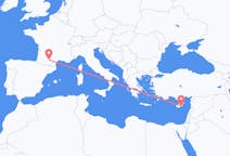 Loty z Larnaka, Cypr z Tuluza, Francja