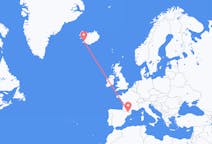 Flights from Reykjavík to Andorra la Vella