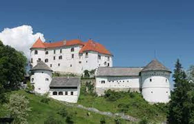 Photo of Velenje Castle at morning,Slovenia.