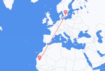 Flüge von Atar, Mauretanien nach Växjö, Schweden