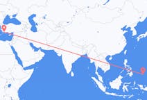 Flyreiser fra Koror, Palau til Dalaman, Tyrkia