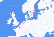 Flyreiser fra Stockholm, Sverige til Paris, Frankrike