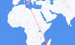 Flights from Morondava, Madagascar to Catania, Italy