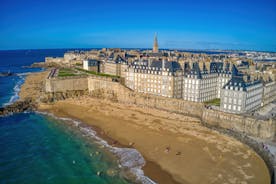 Photo of Aerial view of Saint Malo,France.