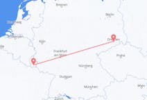 Flyrejser fra Luxembourg by, Luxembourg til Dresden, Tyskland