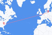 Flights from Charlotte to Szczecin