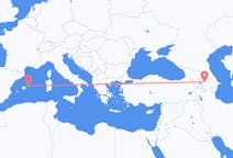 出发地 阿塞拜疆出发地 占贾目的地 西班牙Mahon的航班
