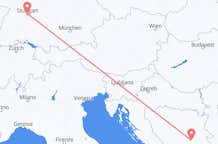 Flights from Stuttgart to Sarajevo