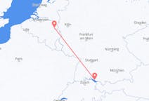 Flights from Maastricht, the Netherlands to Friedrichshafen, Germany
