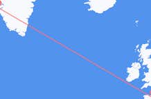Flyreiser fra Rennes, til Nuuk
