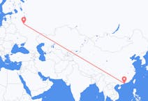Loty z Makau, Macau do Moskwy, Rosja