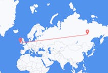 Flights from Yakutsk, Russia to Shannon, County Clare, Ireland