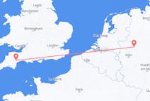 Flyrejser fra Dortmund, Tyskland til Exeter, England