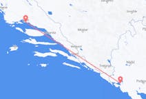 Flyg från Tivat, Montenegro till Split, Kroatien